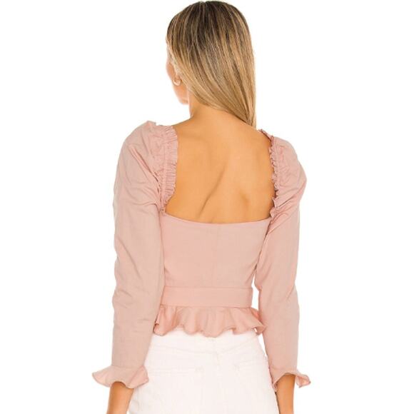 MAJORELLE Corie Top in Baby Blush NWOT Size XS - Picture 3 of 3